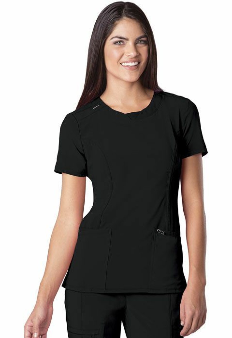 * Cherokee Women'S Round Neck Top Online Sales Scrubs