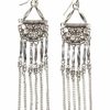 * Cowgirl Confetti Slinky Sparkle Earrings Silver New Arrivals Jewelry