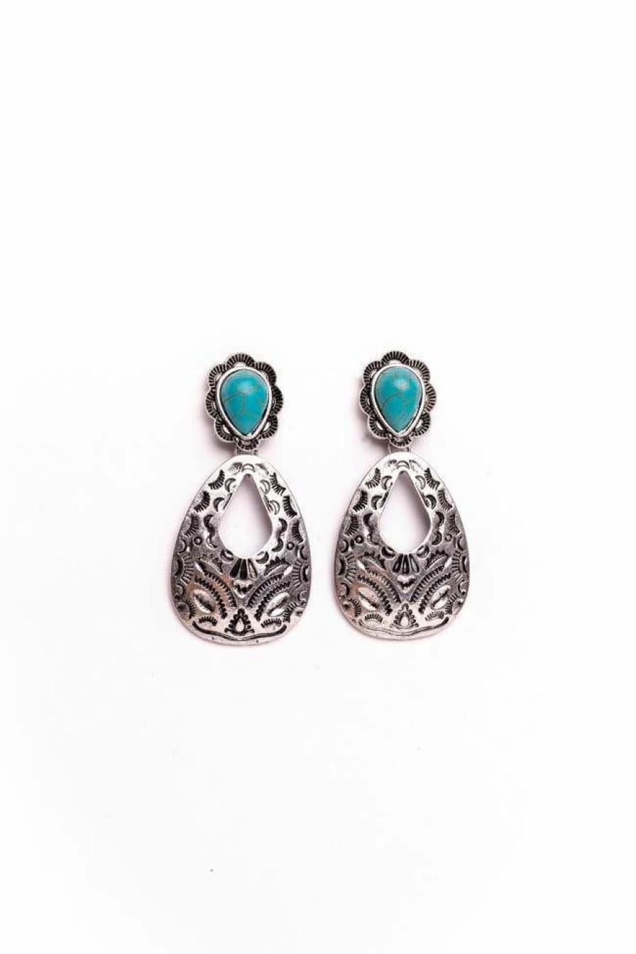 * West 20 Aztec Silver Earring Popular Jewelry