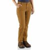 * Carhartt Women'S Straight Fit Twill Double Front Pant Best Price Pants