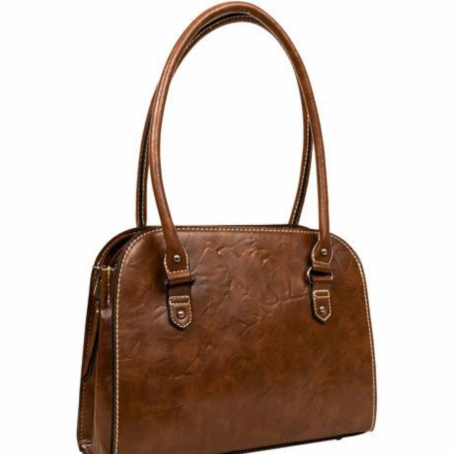 * Coral Ridge Women'S Satchel Tan Crazy Deals Bags & Purses