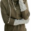 * Ampersand Avenue Women'S Between The Lines Doublehood ?Sweatshirt Premium Hoodies & Sweatshirts