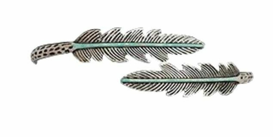 * Blazin Roxx Women'S Double Feather Turquoise Bracelet Online Sales Jewelry