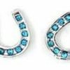 * Wyo-Horse Women'S Earring Stone Horseshoe Turquoise Discount Jewelry