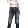 * Silver Jeans Women'S Suki Mid Rise Straight Leg Jeans Online Sales Pants