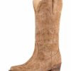 * Roper Women'S Fashion Cowboy Boot Vintage Discount Tan Cowboy Boots