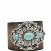 * Cowgirl Confetti Cuff Timeless Bracelet Brown Premium Jewelry